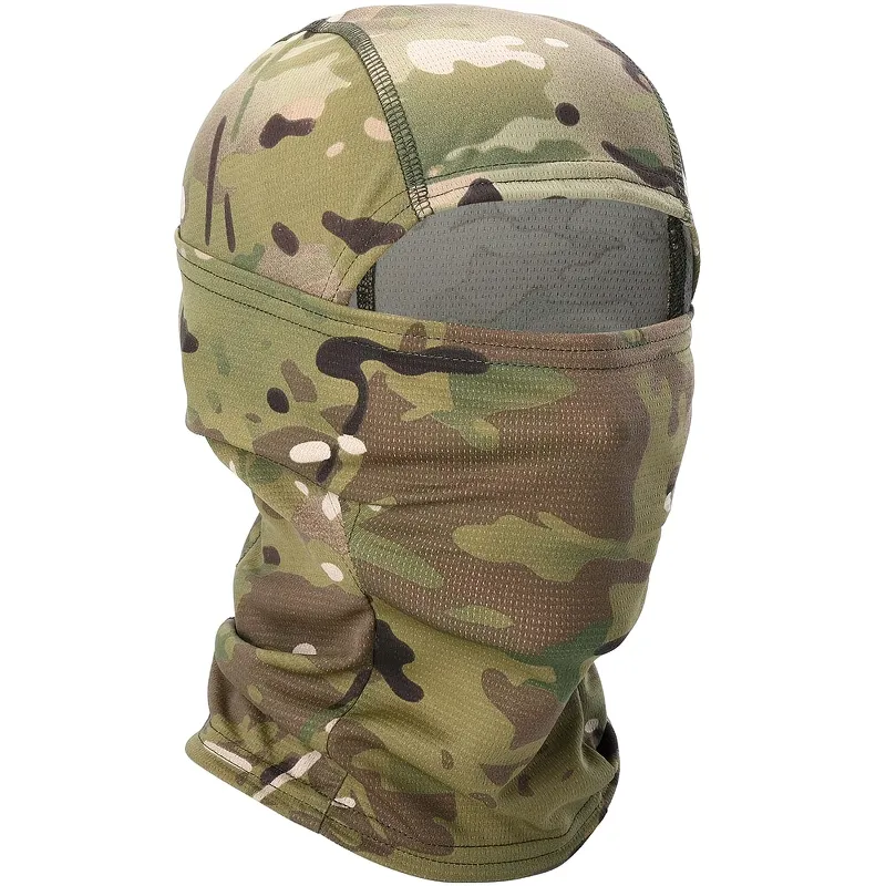 Unisex Full Face Camouflage Balaclava-Scarf / Army Military Mask For Men And Women