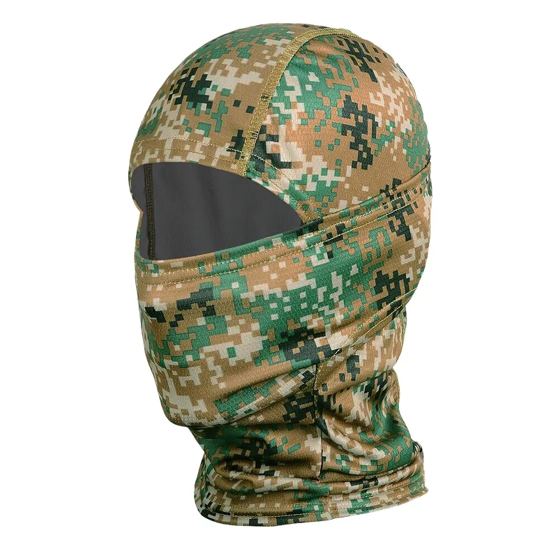 Unisex Full Face Camouflage Balaclava-Scarf / Army Military Mask For Men And Women