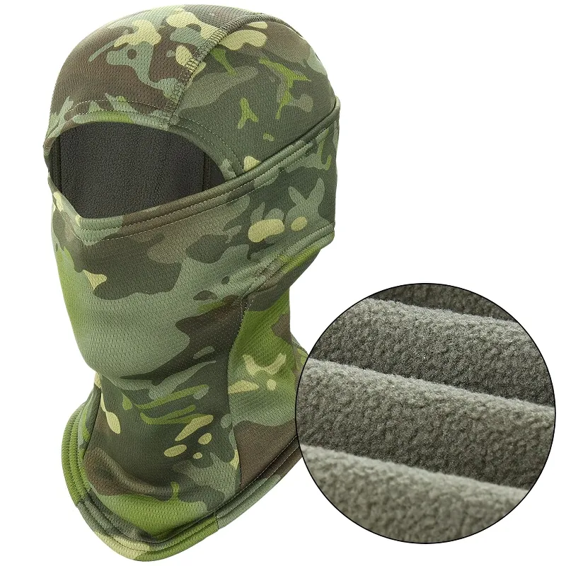 Unisex Full Face Camouflage Balaclava-Scarf / Army Military Mask For Men And Women