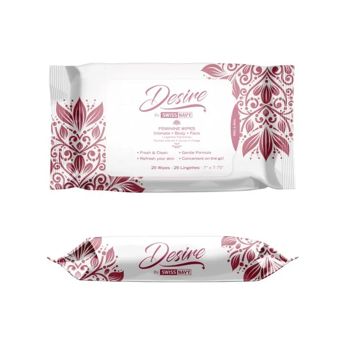 Unscented Feminine Wipes - Pack of 25