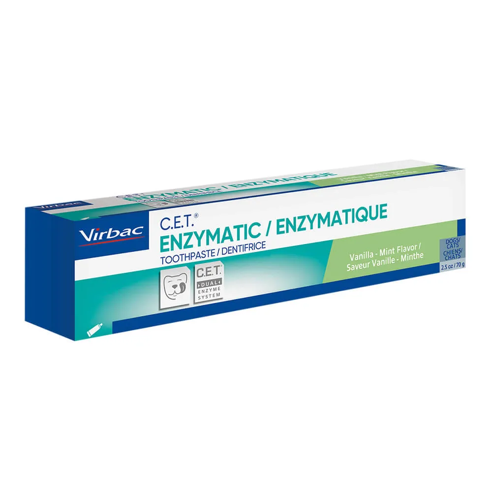 Virbac C.E.T. Enzymatic Pet Toothpaste for Dogs & Cats