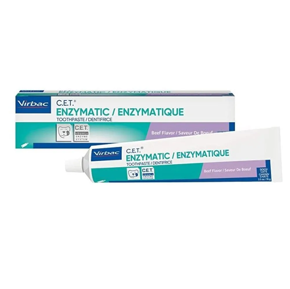 Virbac C.E.T. Enzymatic Toothpaste - Beef 2.5oz