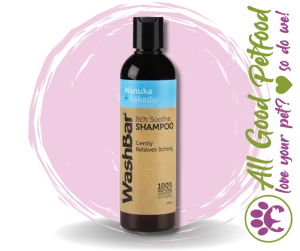 Washbar Itch Soothe Shampoo- 250ml Manuka & Kakadu