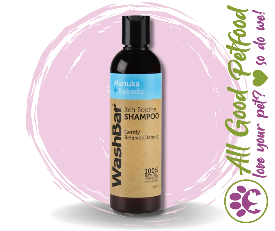 Washbar Itch Soothe Shampoo- 250ml Manuka & Kakadu