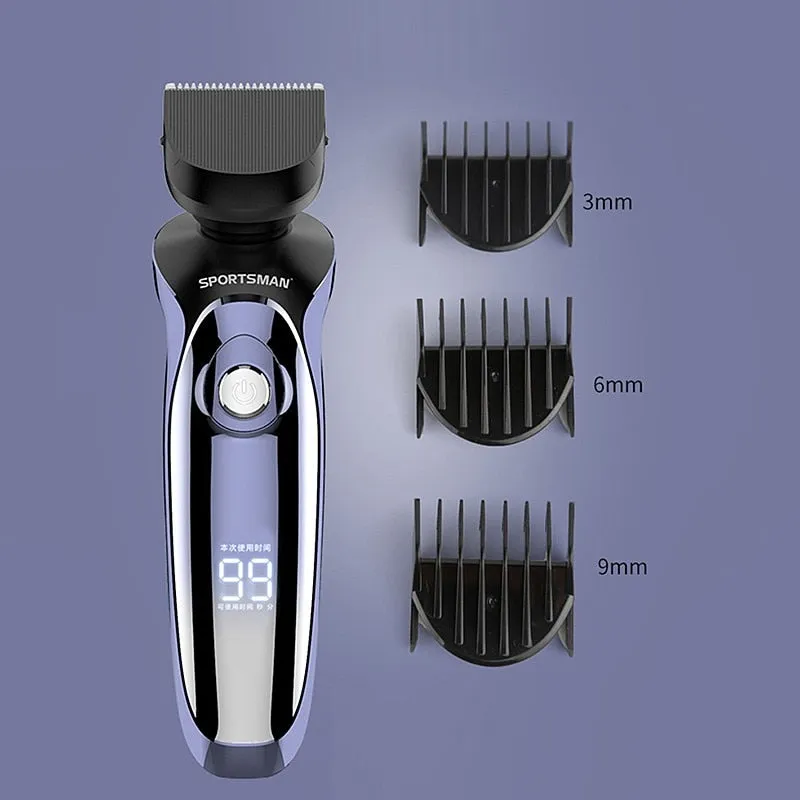 Wet-Dry 4D Electric Shaver Beard & Hair Trimming Set