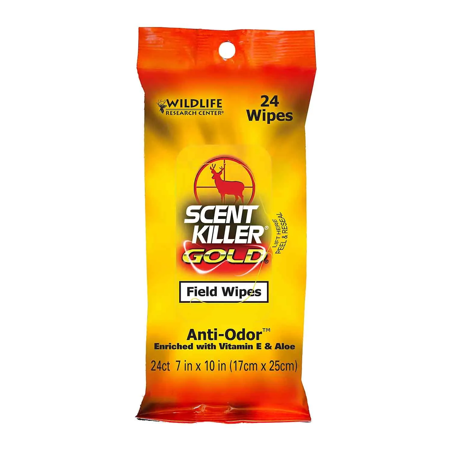 Wildlife Research Center Scent Killer Gold Field Wipes